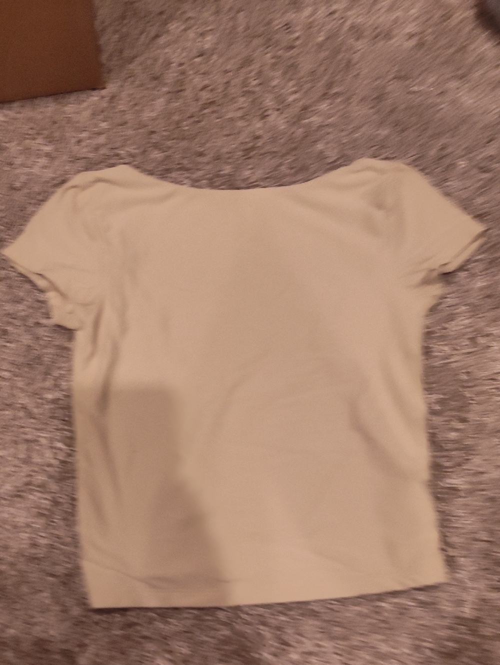 Must Bundle- wild fable Short Sleeve Boatneck Top - Light Cream